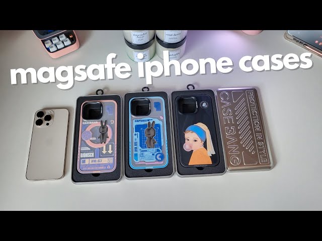 unboxing magsafe cases | benks casebang x tukier collection #iphone14promax #magsafe