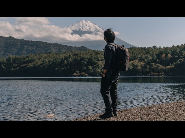 I went on a solo trip to spend time alone | Lake Kawaguchiko