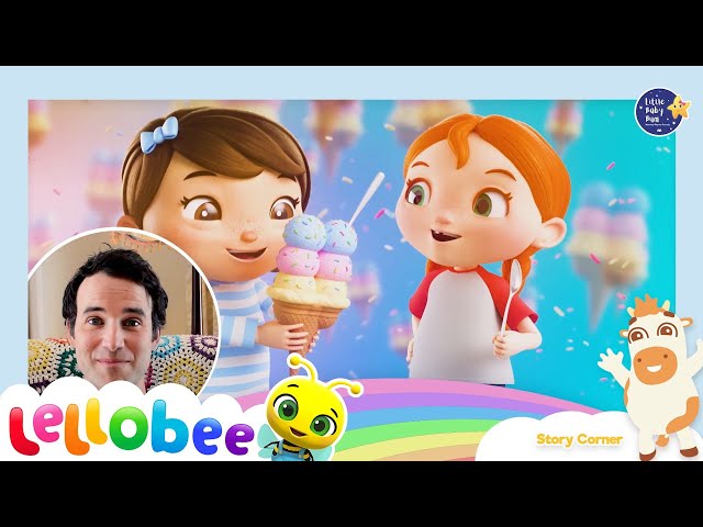 Ice Cream Kids Stories | Story Corner| Learning Videos For Kids | Lellobee | Nursery Rhymes