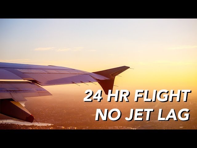 How to Beat Jet Lag on a 24 Hour Flight | Montreal to Sydney Australia