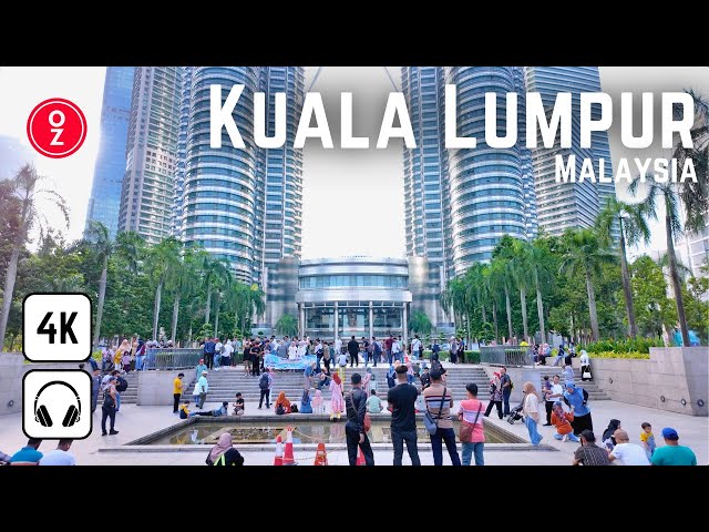 Kuala Lumpur, Malaysia - Good Morning ☀️ Walk Around KLC Tower, 4K 60fps 🇲🇾