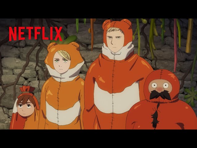 Cute Frog Suits | Delicious in Dungeon | Clip | Netflix Anime