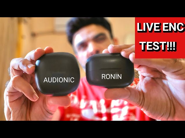 Audionic Airbud 550 VS Ronin R 460 | ENC Test Comparison | Honest Review