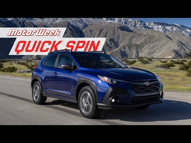 2024 Subaru Crosstrek | MotorWeek Quick Spin