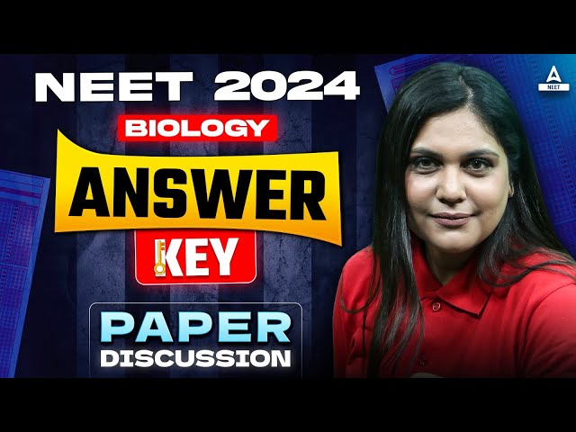 NEET 2024 Biology Answer Key | Paper Discussion | NEET 2024 | Garima Goel