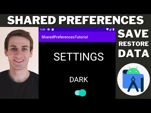 Save Settings in Shared Preferences Android Studio Tutorial