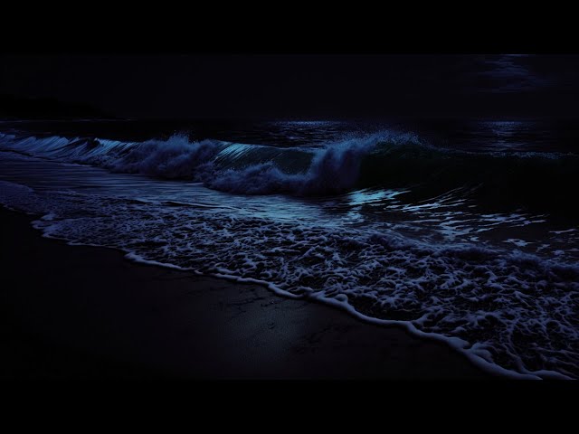 Ocean Waves Lullaby for a Good Night's Sleep | Ocean Waves White Noise for Sleep | 24 Hours