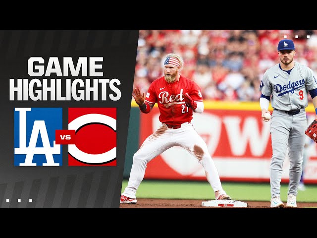 Dodgers vs. Reds Game Highlights (5/25/24) | MLB Highlights