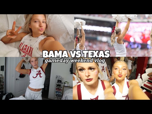 BAMA vs TEXAS GAMEDAY VLOG | University of Alabama