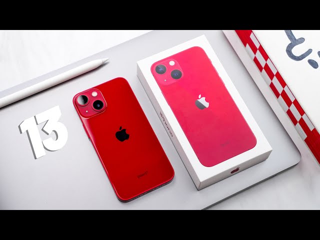iPhone 13 Mini UNBOXING - PRODUCT RED (This is the Mini to Get!)
