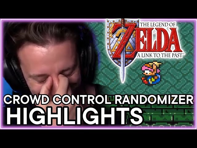 Zelda Crowd Control Randomizer Highlights │ August 2020