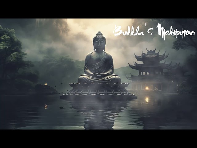 Buddha Meditation: Beautiful Lotus Lake | Spiritual Flute | Relaxing Music for Meditation, Zen #8