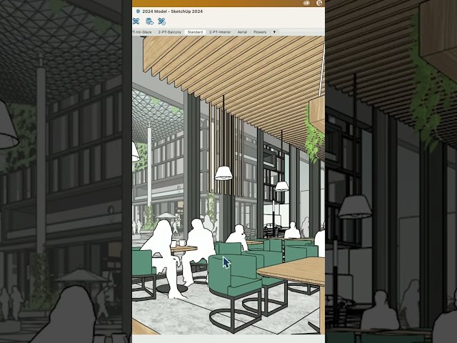Love Me Some Ambient Occlusion  #sketchup #2024
