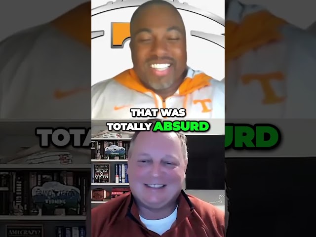 Tennessee Running Backs Coach Jerry Mack shares hilarious moving story 😂