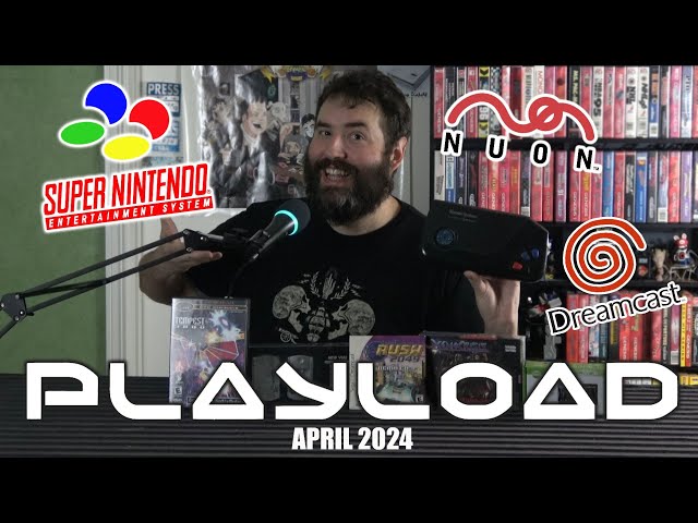 PlayLoad - Videogame Pickups April 2024 - Adam Koralik