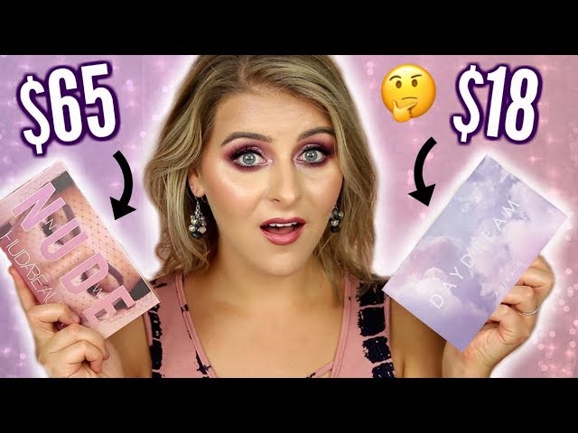 $18 DUPE for HUDA BEAUTY NEW NUDE Eyeshadow Palette!? // DUPEtorial