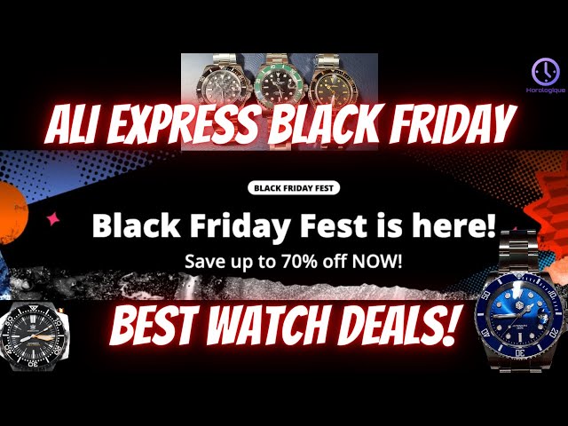 Black Friday Sale Ali Express   Best watch deals!