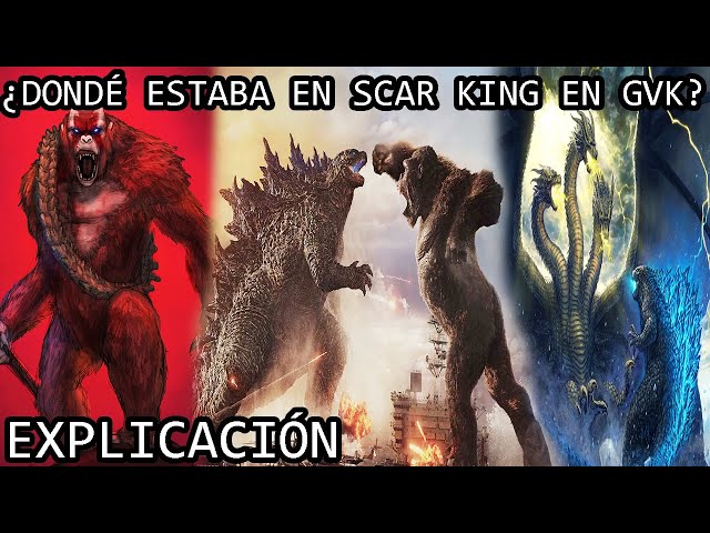 ¿Dónde Estaba Scar King en King of the Monsters y Godzilla vs Kong? | Godzilla x Kong the New Empire