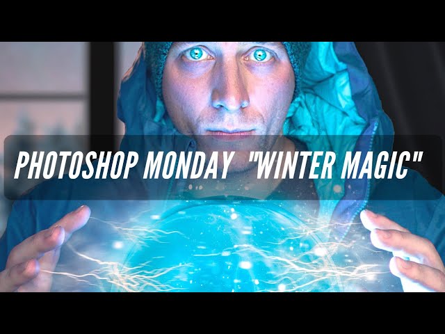 PHOTOSHOP MONDAY | Winter Magic | #shorts