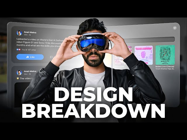 Future of Design - Apple Vision Pro UX in Spatial Design #visionpro #ux #uxdesign