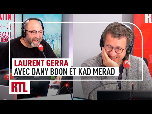 Dany Boon et Kad Merad dans la chronique de Laurent Gerra et Jade