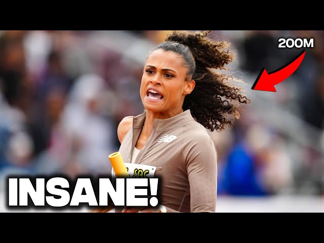 Sydney McLaughlin JUST DEMOLISHED Her Competition In The 200 Meters!