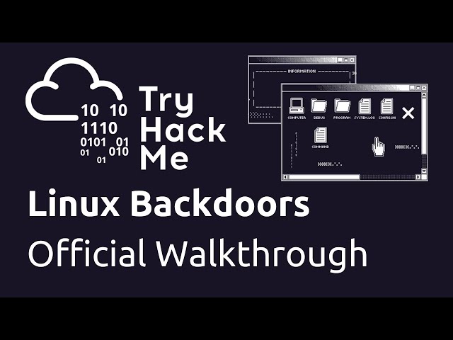 TryHackMe Linux Backdoors Official Walkthrough