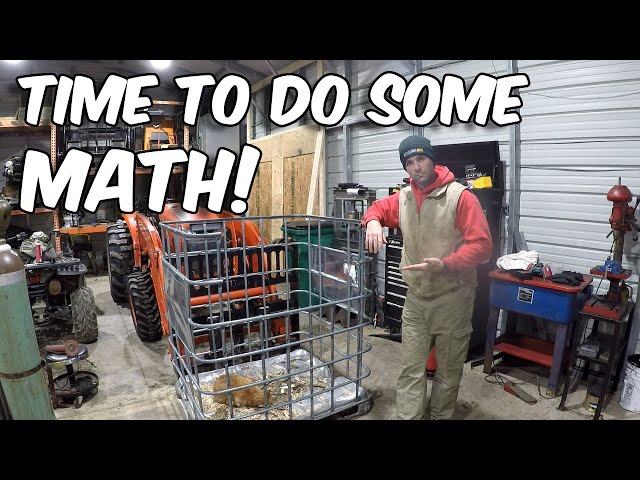 How Much Firewood fits in an IBC Tote?