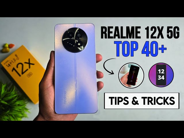 Top 40++ Hidden Features ( Realme 12x 5G )