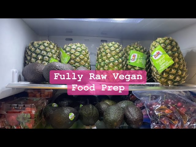 My Fully Raw Vegan Prep #fruitarianlifestyle #fullyraw #fruit #rawveganlifestyle