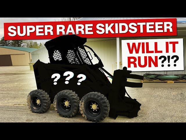 Abandoned Six Wheeled Skidsteer! Sitting for 15 Years! Will It Run?!?