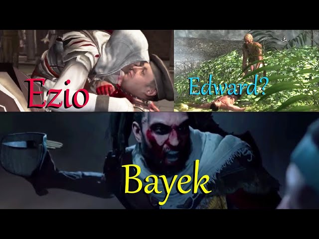 Assassin's Creed - Every Protagonists First Major Kill