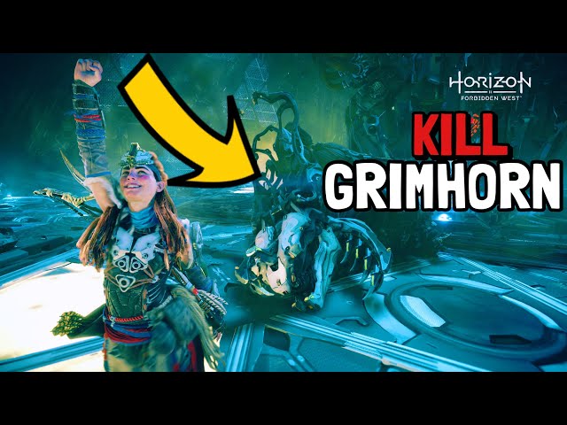 Kill the Grimhorn - Horizon Forbidden West
