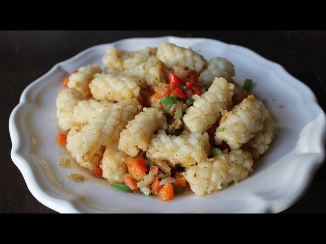 Fried Garlic Salt & Pepper Squid - Morgane Recipes