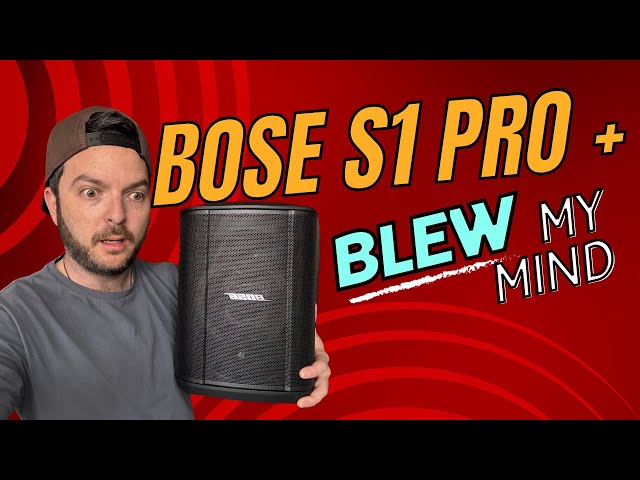I Didn't Know The Bose S1 Pro + Could Do All This