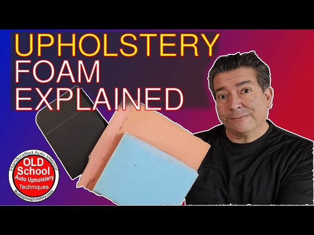 Upholstery Foam Explained DIY How To #foam