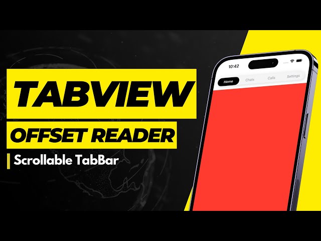 SwiftUI TabView Offset Reader - Scrollable Tabs