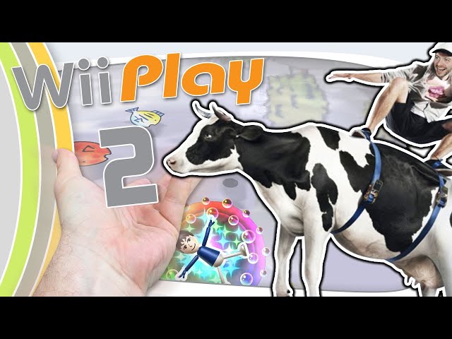 Wii PLAY 👋  #2: Mii-Posenspiel, Laser Hockey, Billard, Angeln, Wilde Kuh