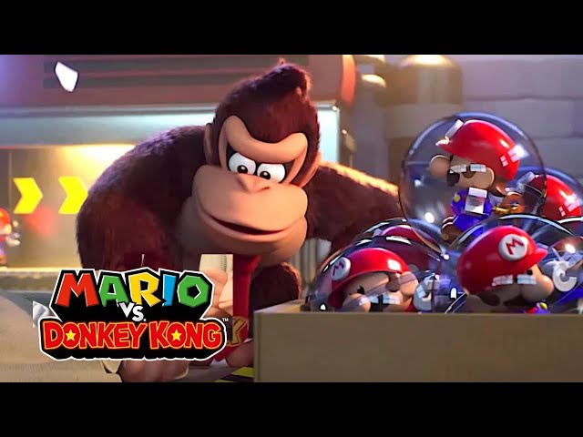 HANG ON!! we don’t play as Kong!!??? #mariovsdonkeykong #nintendoswitch