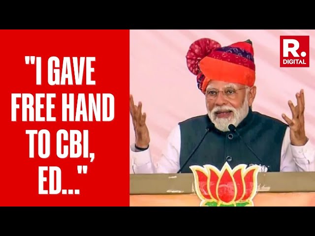 PM Modi Rains Fire On Congress, INDI Bloc Over Corruption, 'Investigating Agencies Given Free Hand'