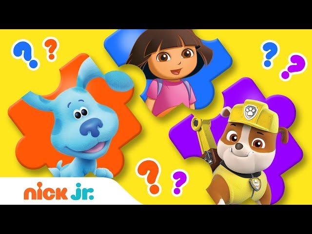 Puzzle Playtime! Ep 6 w/ Dora, Blue's Clues & You & PAW Patrol | Nick Jr.