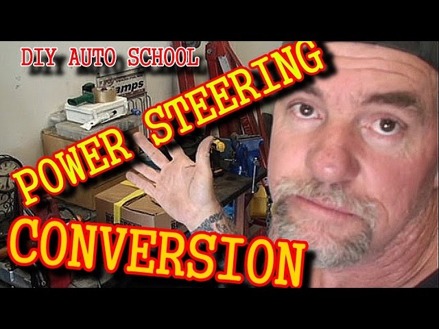 How To Put Power Steering In A Classic Ford Mustang - Part 1