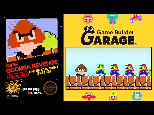 SMB World 1-1 But You Play as a Goomba and Enemies are Marios! - Game Builder Garage