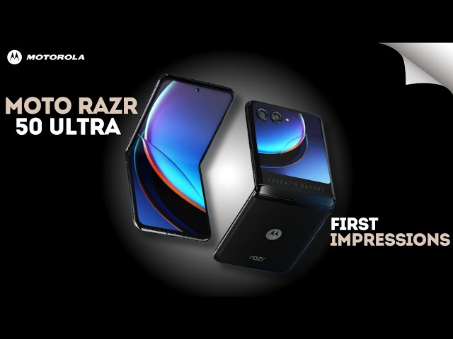 Moto Razr 50 Ultra - First LOOK, Specifications and Price leaked