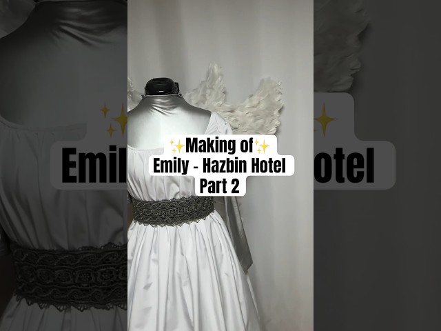 Part 2 meines Emily Cosplays aus Hazbin Hotel #hazbinhotel #cosplay #cosplaywip