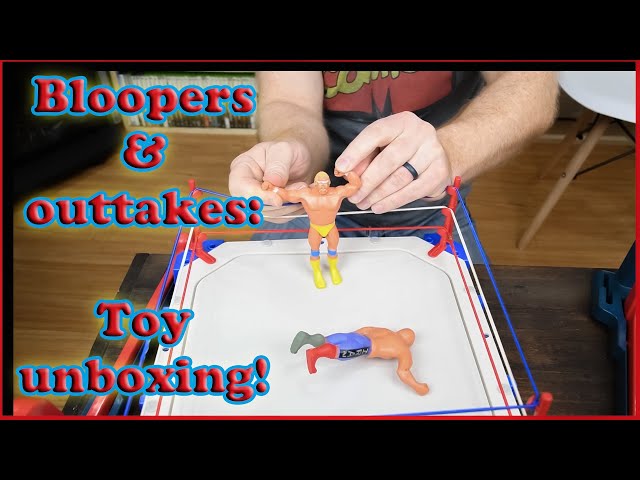 Bloopers & Outtakes from toy unboxing - Retro Rivals