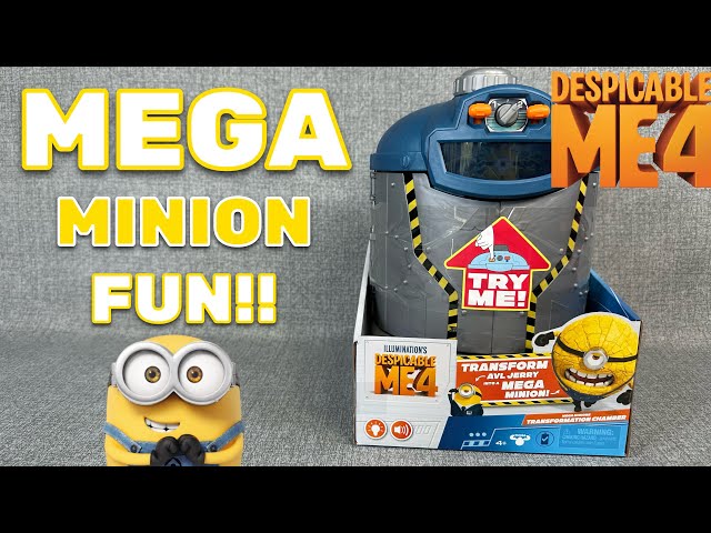 MEGA MINIONS TRANSFORMATION CHAMBER OPENING!! Best Despicable Me 4 Toy?!