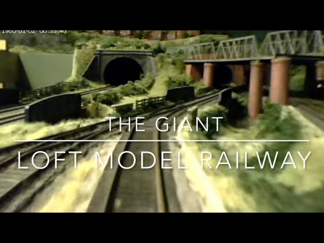 The GIANT Loft Model Railway! Realistic working using the whole layout!