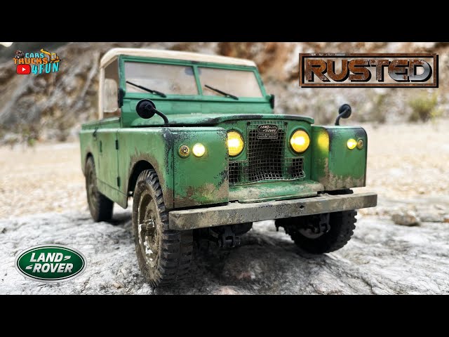 Land Rover Series II Rusted Mod | FMS Scale Crawler by Fair RC | Unboxing & First Drive | Cars Truck