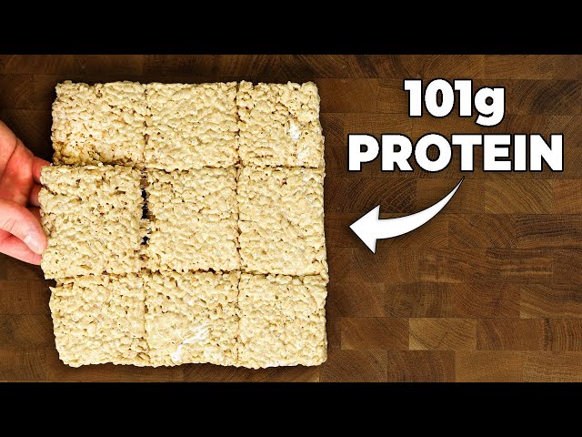 I Can’t Stop Eating These Protein Rice Krispie Treats